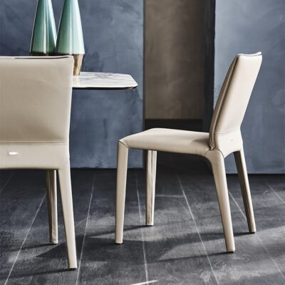 Cattelan Italia Penelope Chair, fabric, synthetic nubuck, micro nubuck, synthetic leather, soft leather-71479