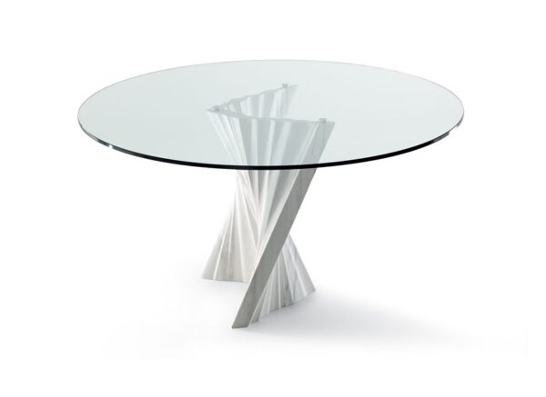 Cattelan Italia Plisset Glass Dining Table, round, rectangular, shaped-70643