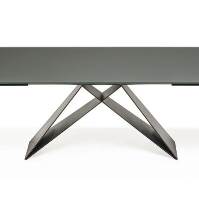 Cattelan Italia Premier Drive Glass Dining Table, rectangular, extendible-70688