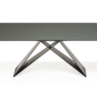 Cattelan Italia Premier Drive Glass Dining Table, rectangular, extendible-70692