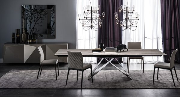 Cattelan Italia Premier Drive Keramik Dining Table, rectangular, extendible-70735