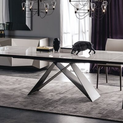 Cattelan Italia Premier Drive Keramik Dining Table, rectangular, extendible-70737