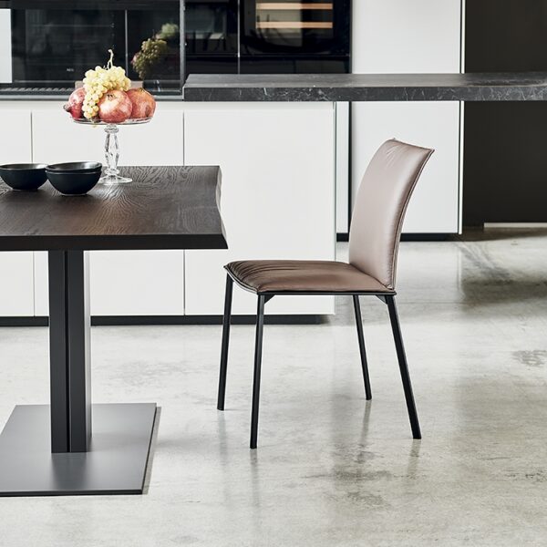 Cattelan Italia Rita Chair, fabric, synthetic nubuck, micro nubuck, synthetic leather, soft leather-71502