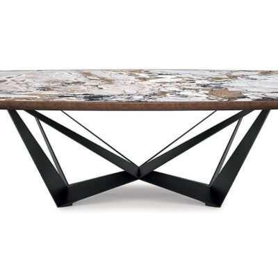 Cattelan Italia Skorpio Keramik Premium Table, shaped-70836