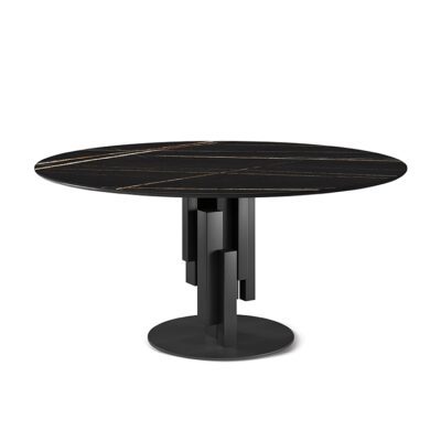 Cattelan Italia Skyline Keramik Table, round, irregular-70892