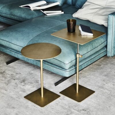 Cattelan Italia Step Adjustable Side Table, square, round-0