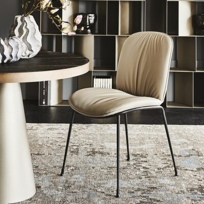 Cattelan Italia Tina Chair, fabric, synthetic nubuck, micro nubuck, synthetic leather, soft leather-0