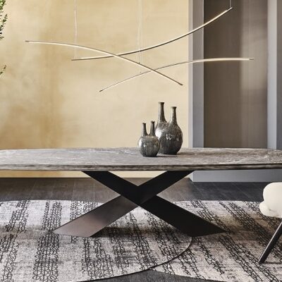 Cattelan Italia TYRON Keramik Premium Table, shaped-71052