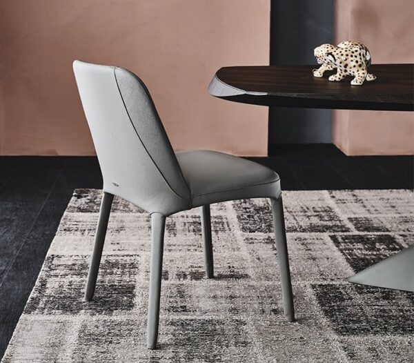 Cattelan Italia Wilma Chair, fabric, synthetic nubuck, micro nubuck, synthetic leather, soft leather-0