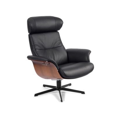 Conform Timeout Armchair Lounge Chair Swivel Base in Fabric or Leather-72102