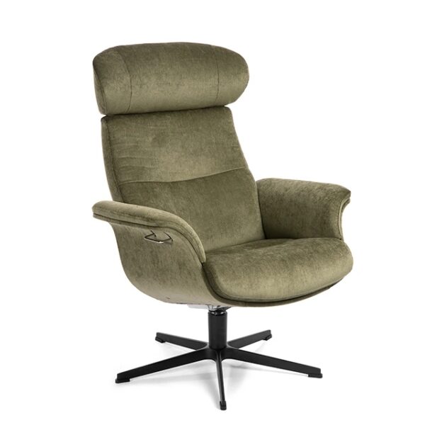 Conform Timeout Armchair Lounge Chair Swivel Base in Fabric or Leather-72103