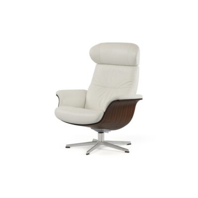 Conform Timeout Armchair Lounge Chair Swivel Base in Fabric or Leather-72104