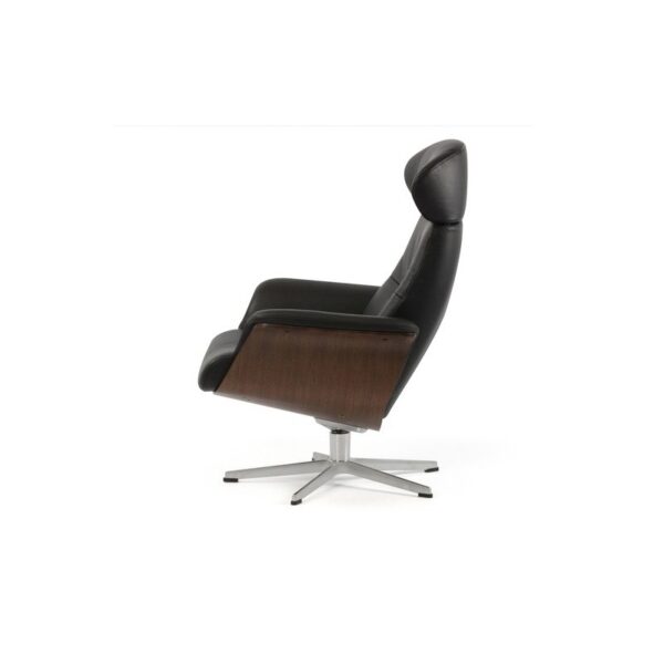 Conform Timeout Armchair Lounge Chair Swivel Base in Fabric or Leather-72105