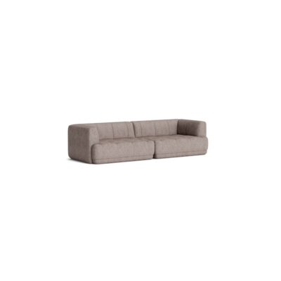 Hay Quilton Combination 1 Sofa in Leather or Fabric