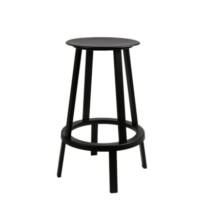 Hay Revolver Stool Black 65cm Height (2 In Stock)