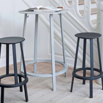 Hay Revolver Stool Black 65cm Height (2 In Stock)