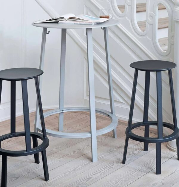 Hay Revolver Stool Black 65cm Height (2 In Stock)