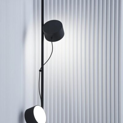 Muuto Post Floor Lamp Light in Black