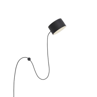 Muuto Post Wall Lamp Light in Black