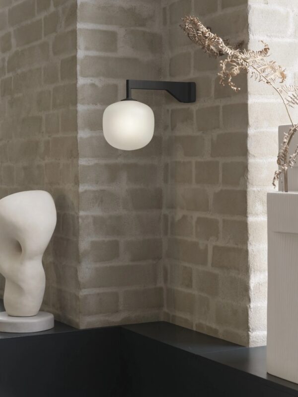 Muuto Rime Wall Lamp Light in Black, White, Grey or Orange