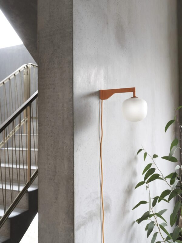 Muuto Rime Wall Lamp Light in Black, White, Grey or Orange