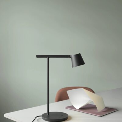 Muuto Tip Table Lamp Light in Black, White, Grey or Copper Brown