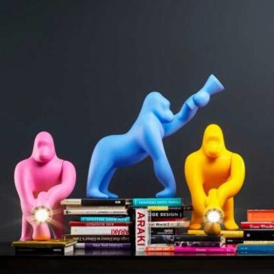 Qeeboo Kong XS Lamp in Six Different Colours