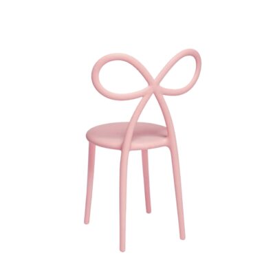 Qeeboo Ribbon Chair in Pink, Black or White