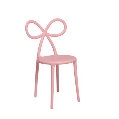 Qeeboo Ribbon Chair in Pink, Black or White