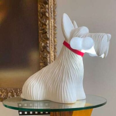 Qeeboo Scottie 'Dog' Lamp Light Available in 2 Colours