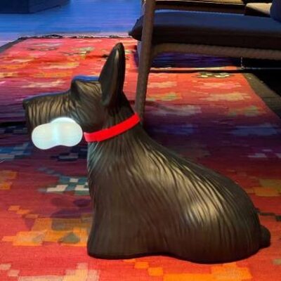 Qeeboo Scottie 'Dog' Lamp Light Available in 2 Colours