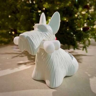 Qeeboo Scottie 'Dog' Lamp Light Available in 2 Colours