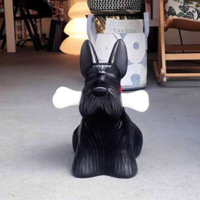 Qeeboo Scottie 'Dog' Lamp Light Available in 2 Colours