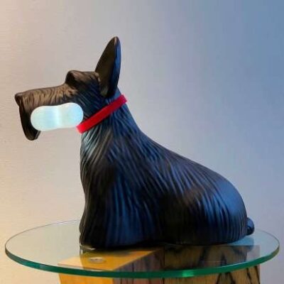 Qeeboo Scottie 'Dog' Lamp Light Available in 2 Colours