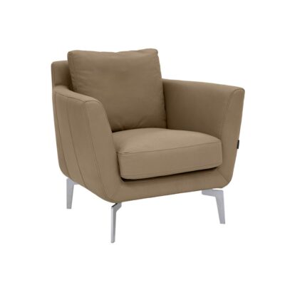 Furninova Daphne Armchair Longue Chair in Fabric or Leather-73037