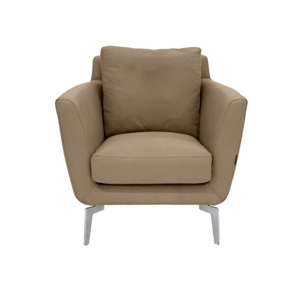 Furninova Daphne Armchair Longue Chair in Fabric or Leather-73040