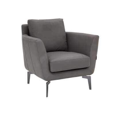 Furninova Daphne Armchair Longue Chair in Fabric or Leather-73042