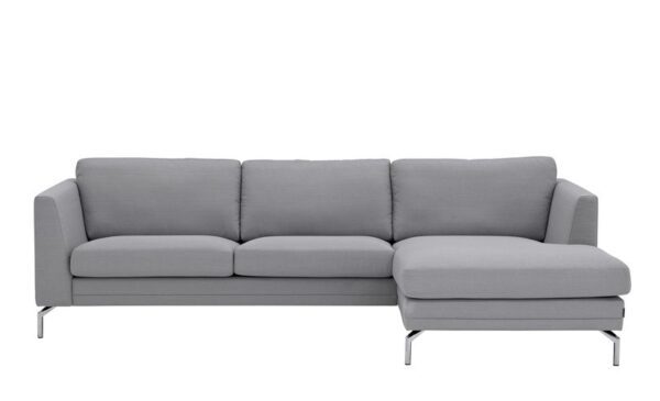 Furninova Broadway 2.5 Seater Chaise Longue Sofa in Fabric or Leather-72555