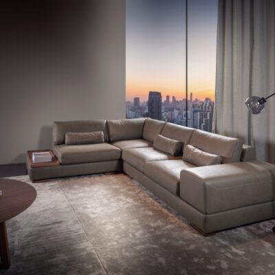 Furninova Cartago 3 Seater Sofa in Fabric or Leather