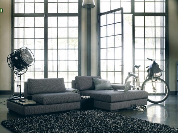 Furninova Cartago 3 Seater Sofa in Fabric or Leather