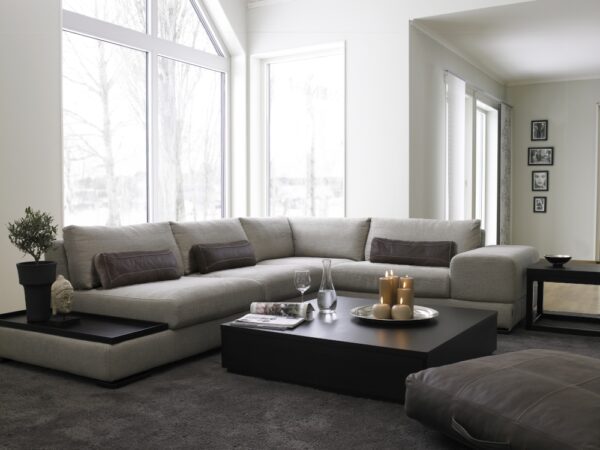 Furninova Cartago 3 Seater Sofa in Fabric or Leather