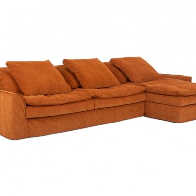 Furninova Sake 3 Seater Sofa in Fabric or Leather-72563