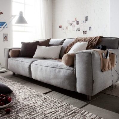 Furninova Vesta 2 Seater Sofa in Fabric or Leather-72465