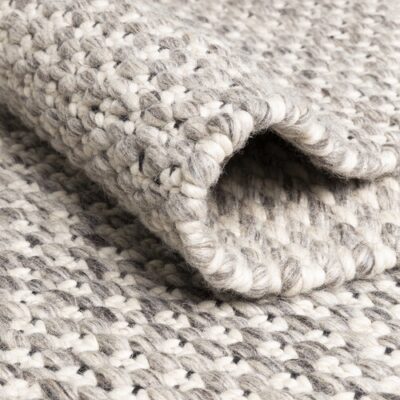 Ligne Pure Rugs Solid Handwoven Carpet 100% Wool