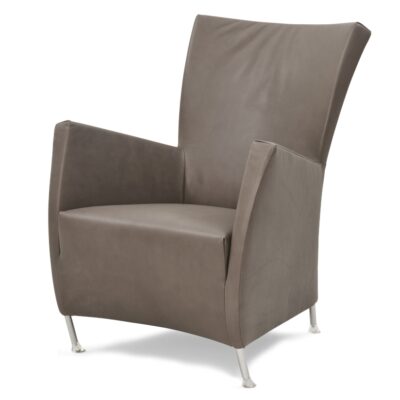 Montis Windy Armchair Lounge Chair in Fabric or Leather