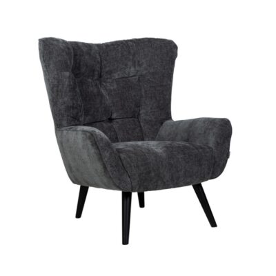 Furninova Jolyn Armchair Longue Chair in Fabric or Leather -72892