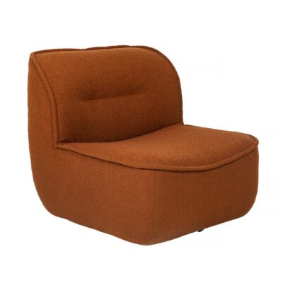 Furninova Gorm Armchair Longue Chair in Fabric or Leather-72857