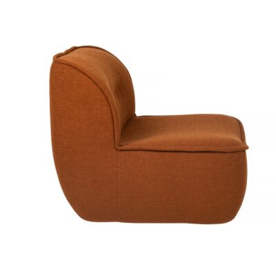 Furninova Gorm Armchair Longue Chair in Fabric or Leather-72858