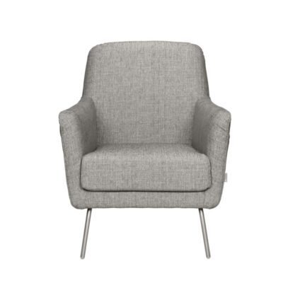 Furninova Lafayette Low Armchair Longue Chair in Fabric or Leather-72800