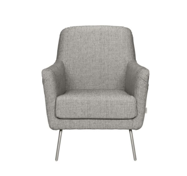 Furninova Lafayette Low Armchair Longue Chair in Fabric or Leather-72800